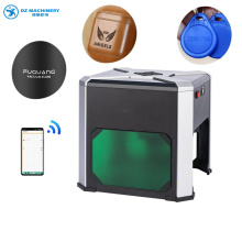 WIFI Automatic Mark Printer Mini Laser Engraving Machine Professional CNC Laser Engraving Mini Small Portable Diy Wood 80*80mm